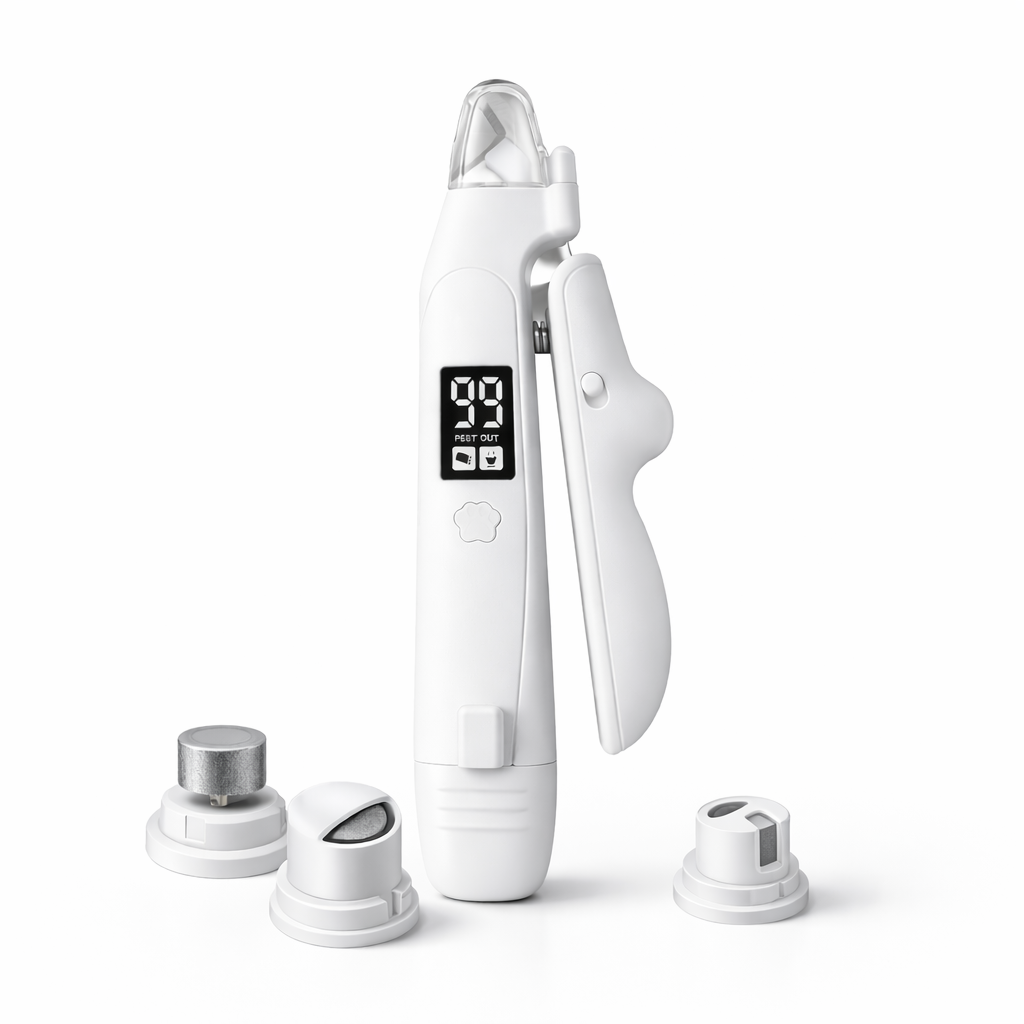 LED Dog Nail Clipper & Grinder for Safe Trimming